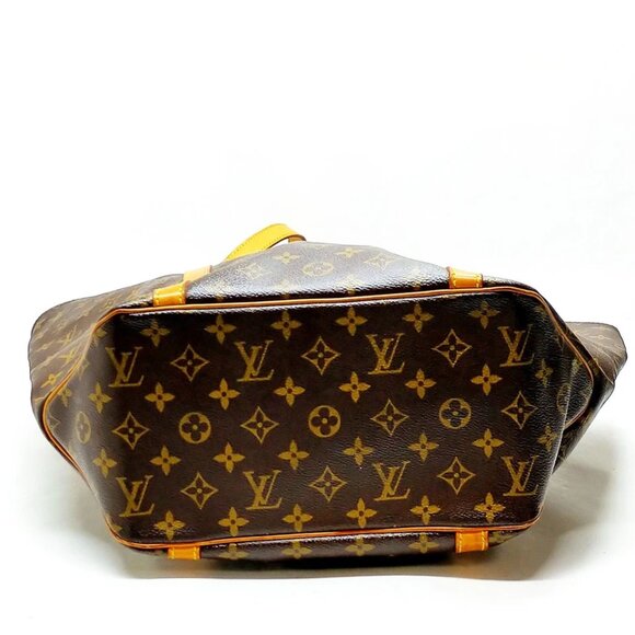 Louis Vuitton LV Shoulder Bag Sac Shopping Brown Monogram 600-053125 - Picture 5 of 13